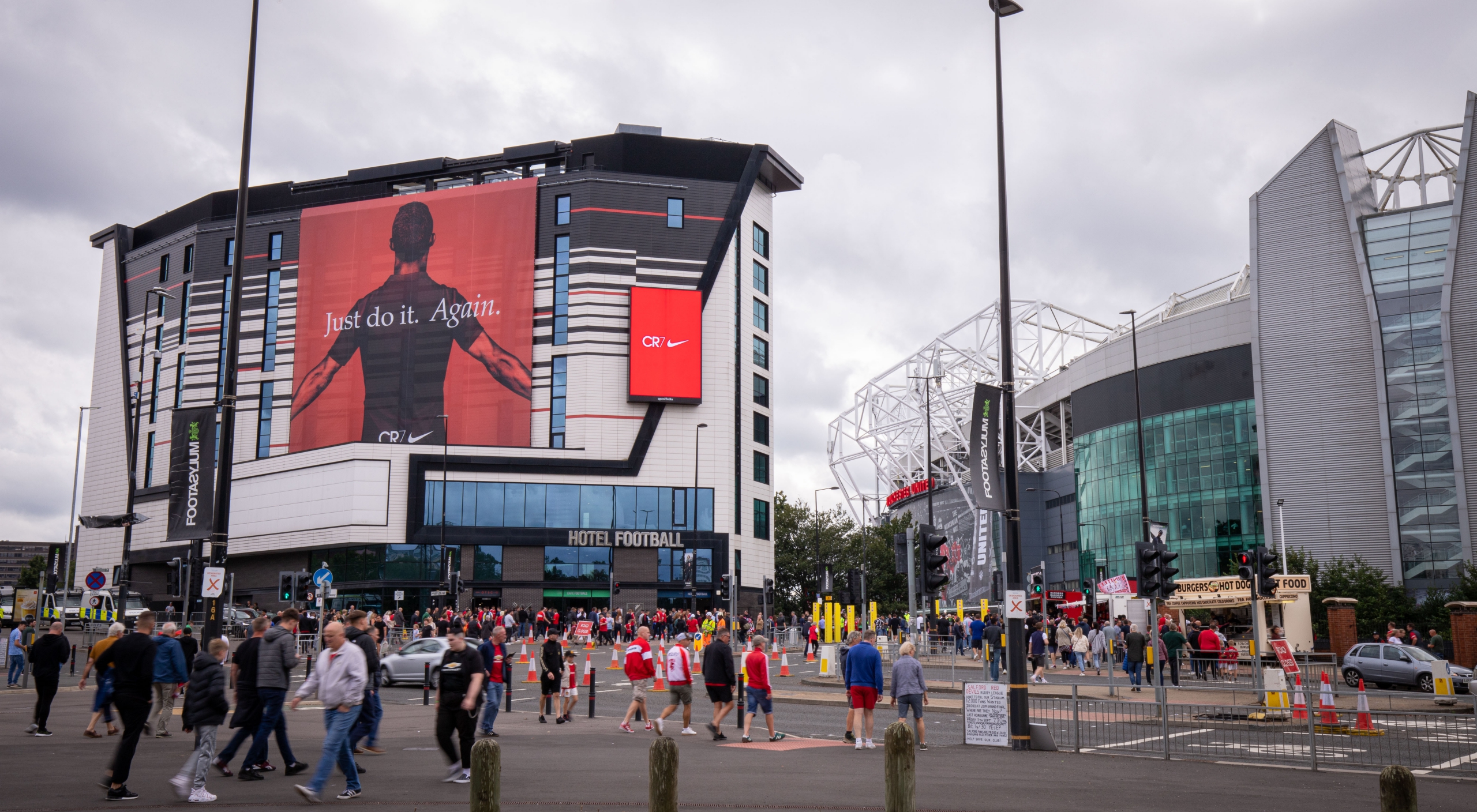 Manchester Hotel Football Banner | Open Media